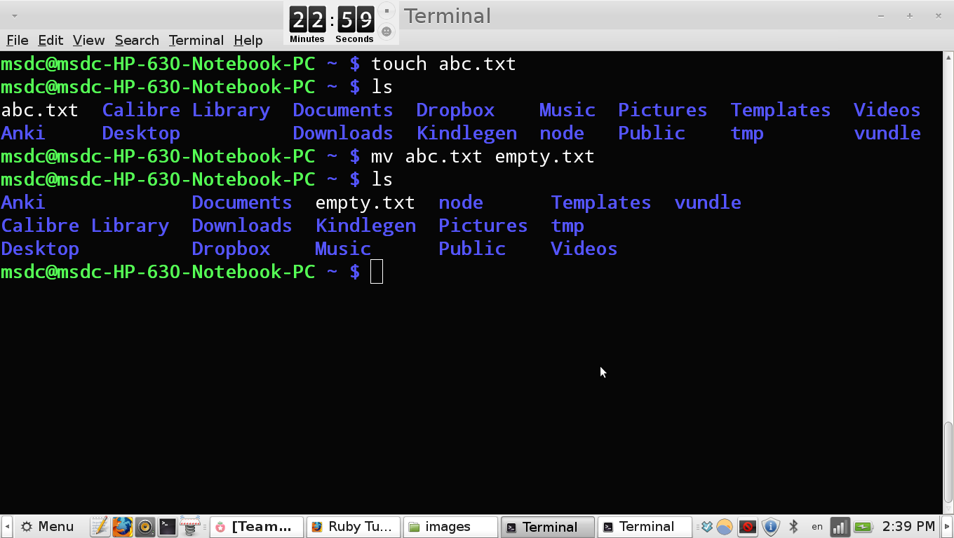 windows terminal commands change directory